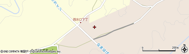 秋田県男鹿市北浦北浦雪車坂51周辺の地図