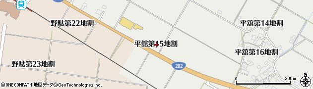 岩手県八幡平市平舘第１５地割周辺の地図