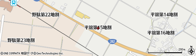 岩手県八幡平市平舘（第１５地割）周辺の地図