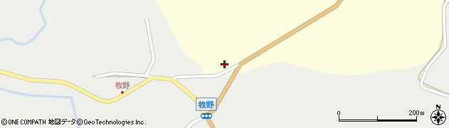 秋田県男鹿市男鹿中浜間口地蔵台6周辺の地図