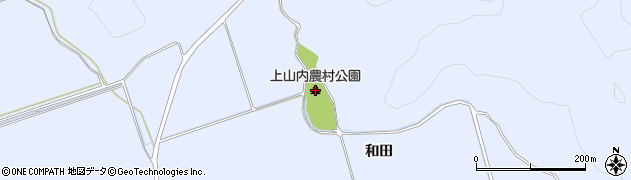 上山内農村公園周辺の地図