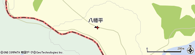 八幡平周辺の地図