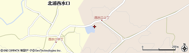 秋田県男鹿市北浦北浦一本木野周辺の地図