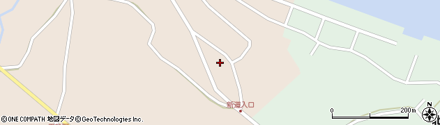 秋田県男鹿市北浦北浦（鍛冶屋長根）周辺の地図