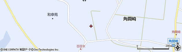 秋田県男鹿市角間崎今泉周辺の地図