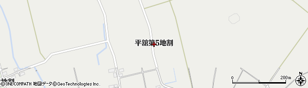岩手県八幡平市平舘（第５地割）周辺の地図