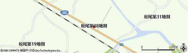 岩手県八幡平市松尾（第２８地割）周辺の地図