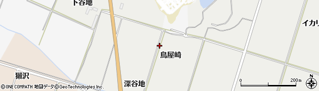 秋田県八郎潟町（南秋田郡）浦大町（鳥屋崎）周辺の地図