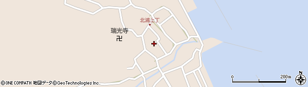 秋田県男鹿市北浦北浦（北浦）周辺の地図
