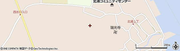 秋田県男鹿市北浦北浦出口野164周辺の地図