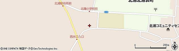 秋田県男鹿市北浦北浦出口野242周辺の地図