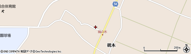 秋田県男鹿市鵜木鵜木周辺の地図