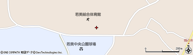 秋田県男鹿市鵜木中角境周辺の地図