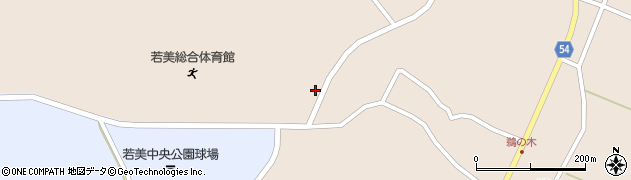 秋田県男鹿市鵜木中角境136周辺の地図