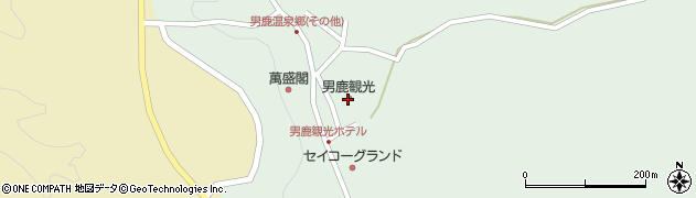男鹿観光ホテル周辺の地図