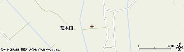 岩手県八幡平市荒木田（第４地割）周辺の地図
