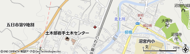 松葉屋周辺の地図