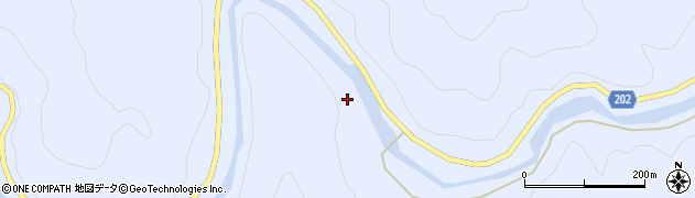 安家川周辺の地図