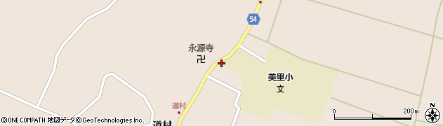 秋田県男鹿市鵜木松木沢境87周辺の地図