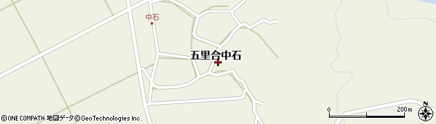 秋田県男鹿市五里合中石八幡前46周辺の地図