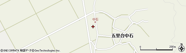 秋田県男鹿市五里合中石八幡前66周辺の地図