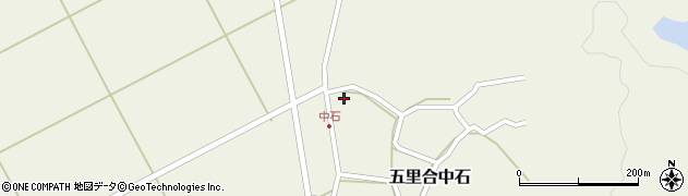 秋田県男鹿市五里合中石八幡前67周辺の地図