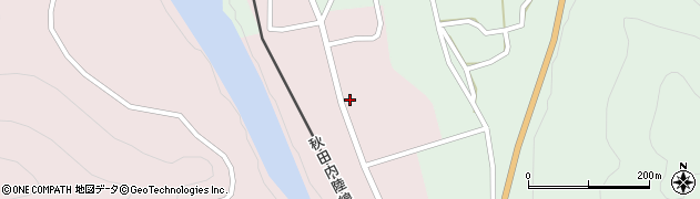 秋田県北秋田市阿仁銀山畑町48周辺の地図