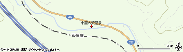 岩手県八幡平市松尾（第１地割）周辺の地図