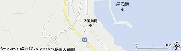 入道崎郵便局 ＡＴＭ周辺の地図