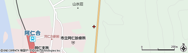 秋田県北秋田市阿仁水無周辺の地図