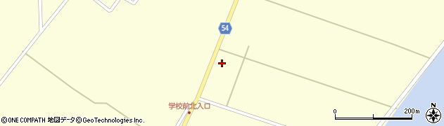 秋田県男鹿市福米沢（馬場田）周辺の地図