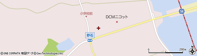 秋田県男鹿市野石（下タ谷地）周辺の地図