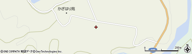 秋田県北秋田市阿仁吉田（上ミ上野）周辺の地図