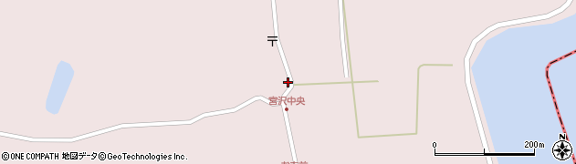 秋田県男鹿市野石宮沢98周辺の地図