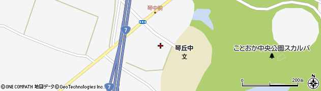 秋田県山本郡三種町鹿渡盤若台129周辺の地図