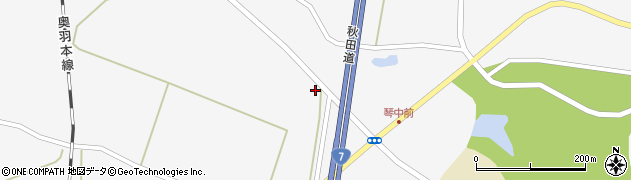秋田県山本郡三種町鹿渡盤若台55周辺の地図