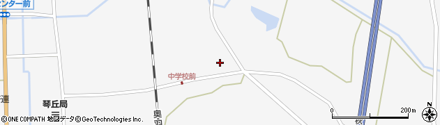 秋田県山本郡三種町鹿渡一本木75周辺の地図