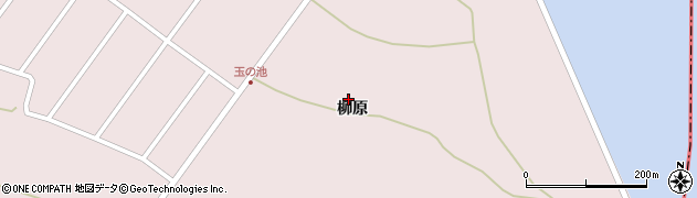 秋田県男鹿市野石柳原191周辺の地図