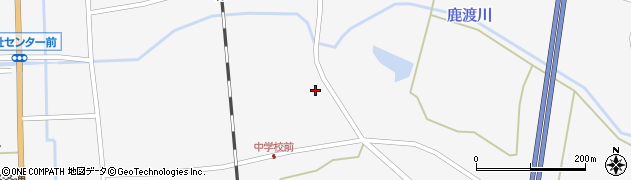秋田県山本郡三種町鹿渡一本木84周辺の地図