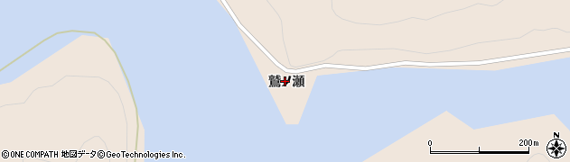秋田県北秋田市森吉（鷲ノ瀬）周辺の地図