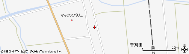 秋田県三種町（山本郡）鹿渡（浜村下）周辺の地図