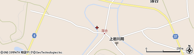 秋田県三種町（山本郡）上岩川（小又口）周辺の地図