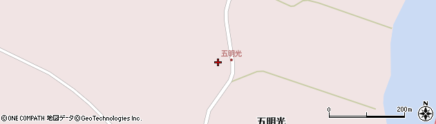 秋田県男鹿市野石山崎周辺の地図