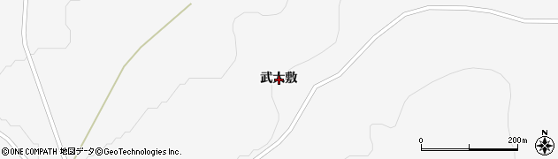 岩手県二戸郡一戸町宇別武大敷周辺の地図