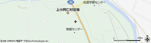 秋田たかのす農業協同組合　上小阿仁支店周辺の地図