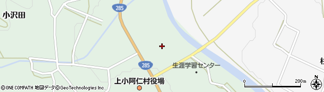 上小阿仁村役場　高齢者生活福祉センター周辺の地図