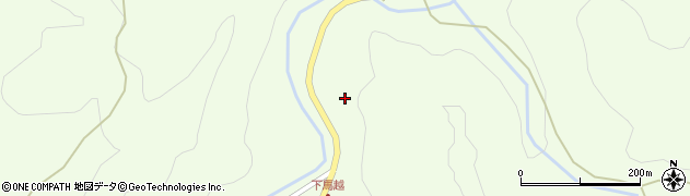 岩手県久慈市山根町下戸鎖（第３地割）周辺の地図