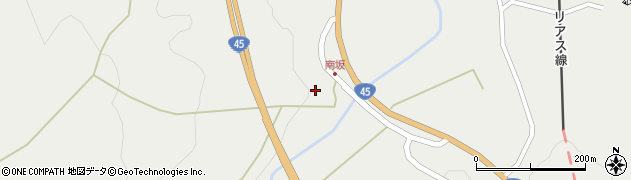 岩手県野田村（九戸郡）玉川（第４地割）周辺の地図