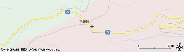 白樺荘周辺の地図