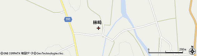 秋田県鹿角市八幡平林崎27周辺の地図